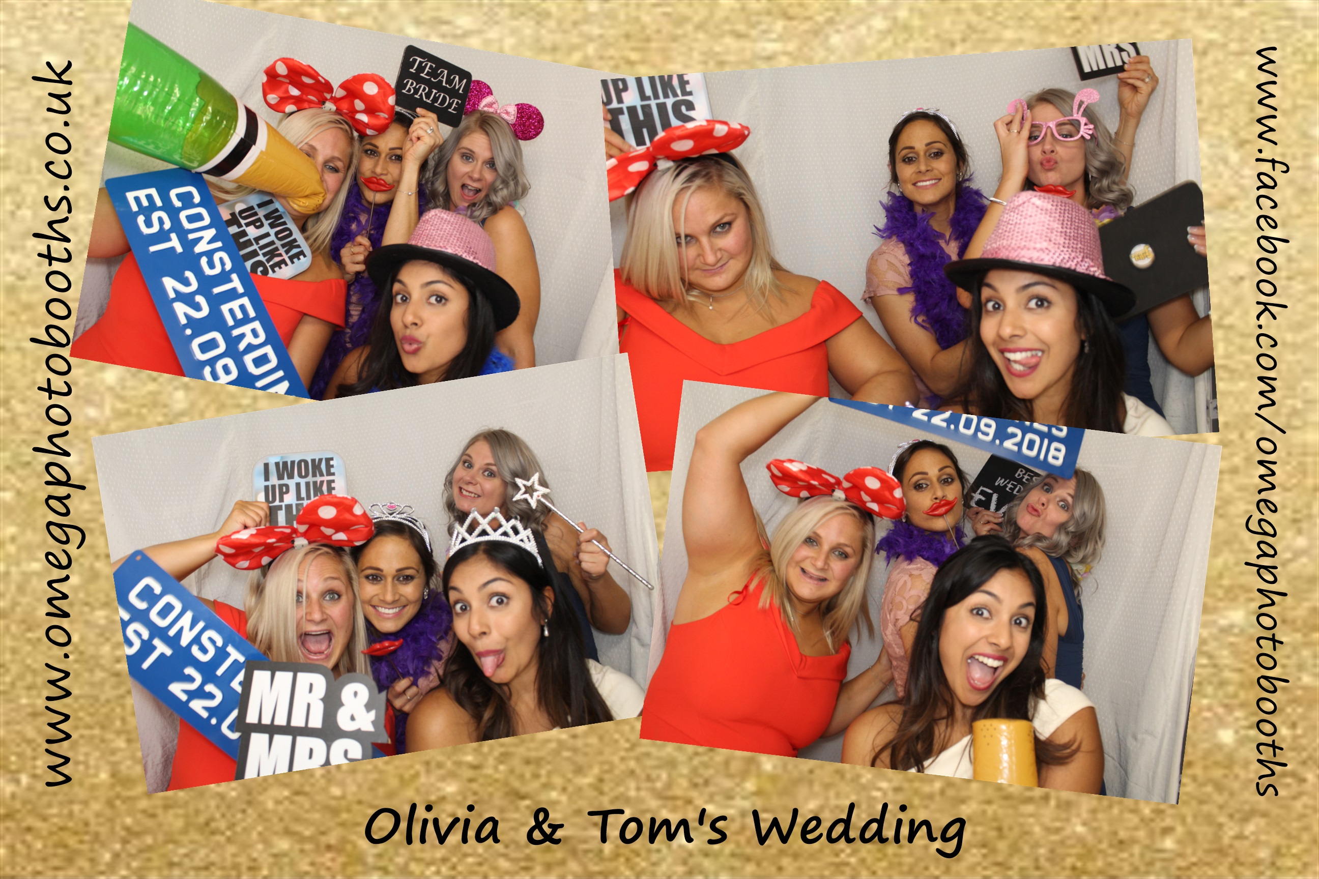 Olivia & Tom's Wedding | View more photos from the event at gallery.omegaphotobooths.co.uk/u/Omega-Photobooths/Olivia-Toms-Wedding